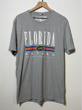 Blue 84 Florida Gators Gray T Shirt men’s large NWOT